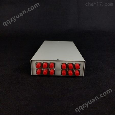  12口光纤终端盒FC 满配单模尾纤可订制 配线架