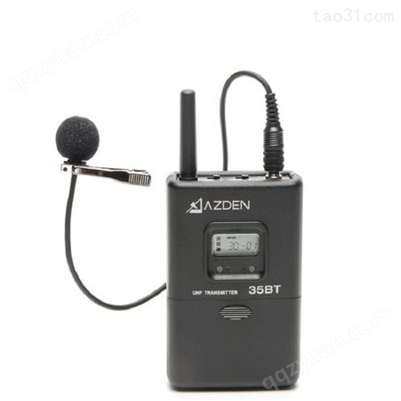 厂家批发 azden阿兹丹 310LT 1拖1无线领夹话筒套装 报价