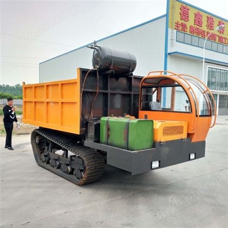 1.5-10吨手扶式座驾式履带运输车四不像钢制橡胶材质