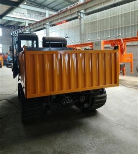 8T柴油全液压工程机械拖拉机 农用林地座驾式履带运输车