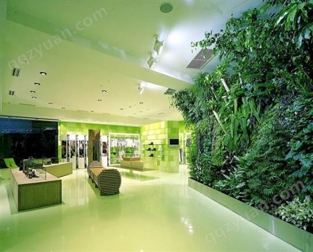 延安绿植墙 装饰用大型墙面仿真绿化工程厂家 批发仿真植物墙