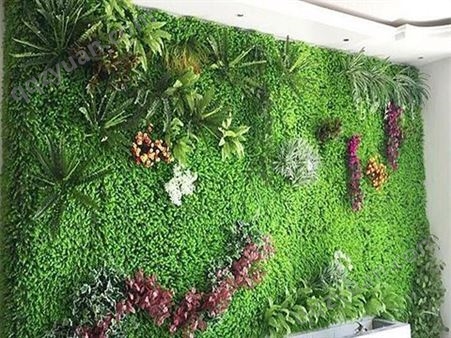 供应绿植墙 电视墙面绿植装饰 仿真植物墙垂直绿化 免费提供定制方案
