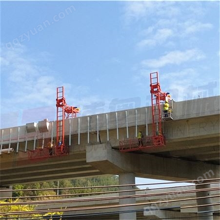 新款 折臂式桥梁检测车 桥墩爬梯安装台车，电机液压驱动 博奥NR16