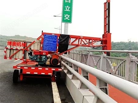 本地的桥梁高架桥排水管安装吊篮车，一机多用 工作高效 博奥JU23