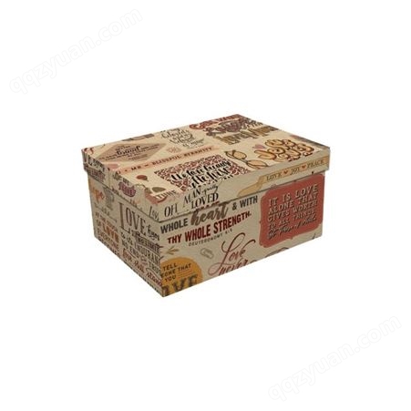 牛皮纸盒包装盒子印白墨环保盒印刷包装牛皮纸鞋盒定制