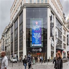 巴黎春天步行街led大屏广告价格，巴黎户外大屏广告中心联系电话