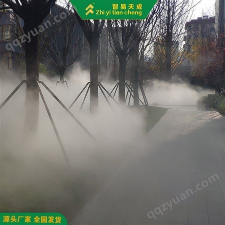 邵阳小区雾森系统安装公司 智能雾化喷淋系统 智易天成