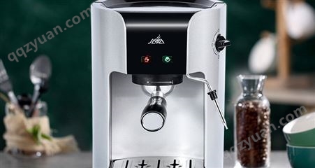 半自动家用咖啡机办公室咖啡机手动冲泡打奶泡一体机