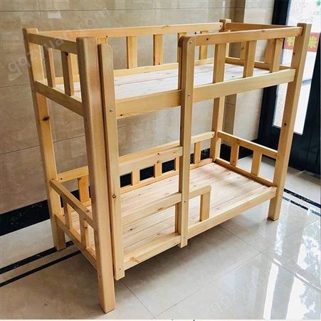 支持定制幼儿橡胶床铺广州幼儿园中班儿童组合床配套家具