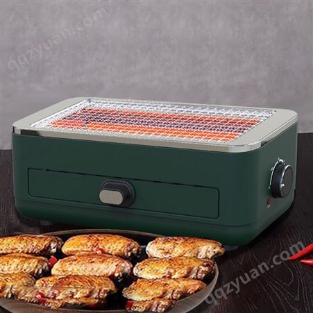 电烧烤炉家用电烤无烟室内烧烤架电烤盘烤串烤肉炉锅小型用具