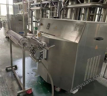 出售二手全新3T/5T三效蒸发器100L-6000L发酵罐各一套