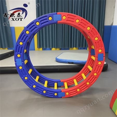 儿童感统训练器材 平衡圆早教体能平衡板摇滚圈独木桥 幼教玩具