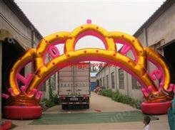 华津气模生产定做充气拱门定做结婚气模6米到12米婚庆拱门