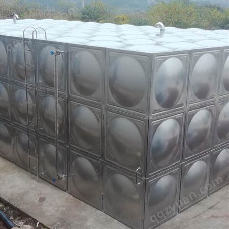 不锈钢方形水箱发货定做 矩形水箱 云贵川健华