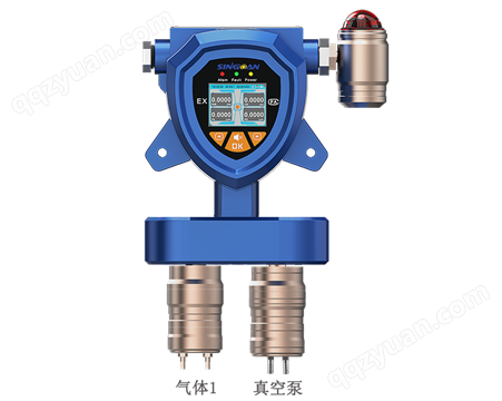 固定一体泵吸式HMDI气体检测仪/探头-深国安