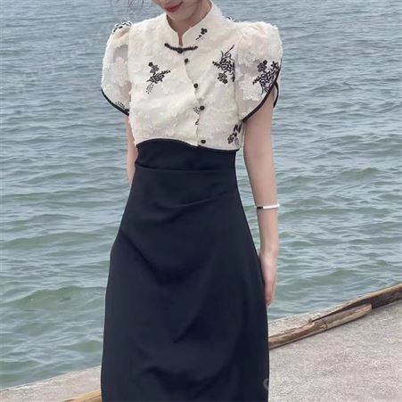 国潮中式风夏季裙子 精美绣工 旗袍定制 多种款式可供选择