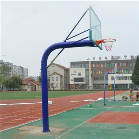 河北正茂 圆管固定式篮球架 室外篮球架 加工定制 咨询订购