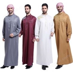 欧瑞纺织 超细旦涤纶面料 32*150D 染色现货 中东阿拉伯大袍面料
