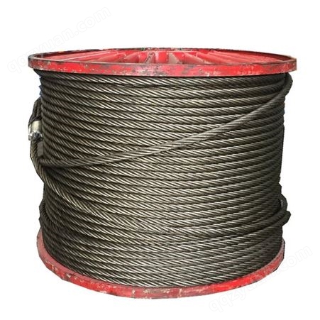 超力钢丝绳 旋挖钻机钢绳 35W*K7-32mm 锻打扁丝打桩专用绳