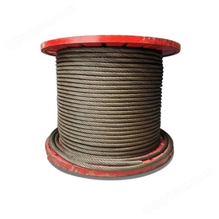 超力钢丝绳 旋挖钻机钢绳 35W*K7-32mm 锻打扁丝打桩专用绳