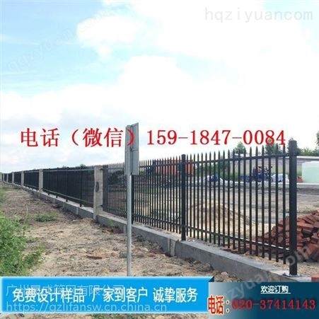 广州栅栏公司 三横杆护栏 佛山2米高栏杆现货